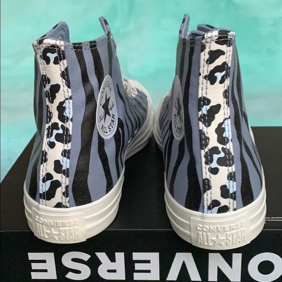 Converse CTAS HI blue slate/black/egret Men’s - Picture 10 of 16